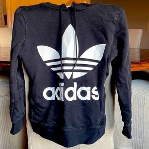 Adidas Black Hoodie sz S